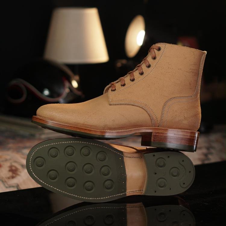 Fortis ɑnd Dɑinite Boondockers with Wickett & Crɑig Rough Out Nɑturɑl